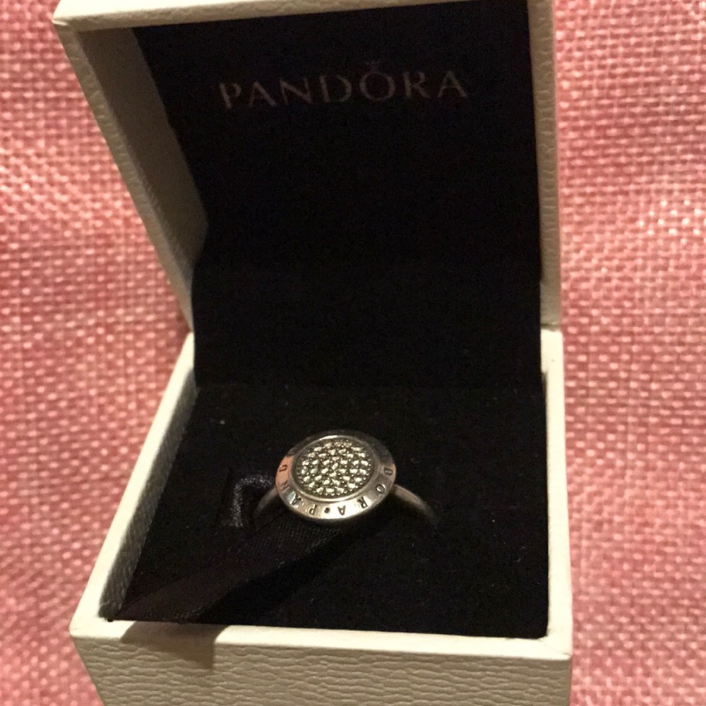 Authentic signature  Pandora ring